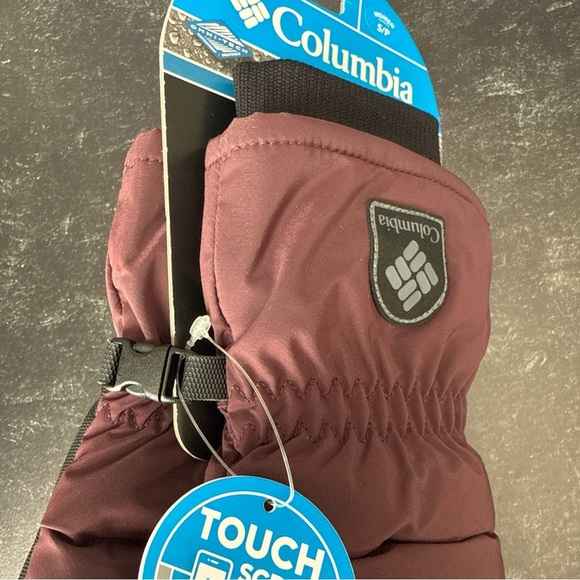 Colombia Women’s Snow Diva Insulated Mitten Maroon Size S NWT $50 - Picture 13 of 13